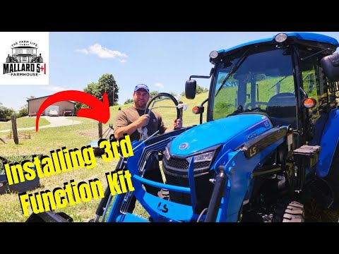 How To Install LS Tractor 3rd Function Kit | EASY Installation