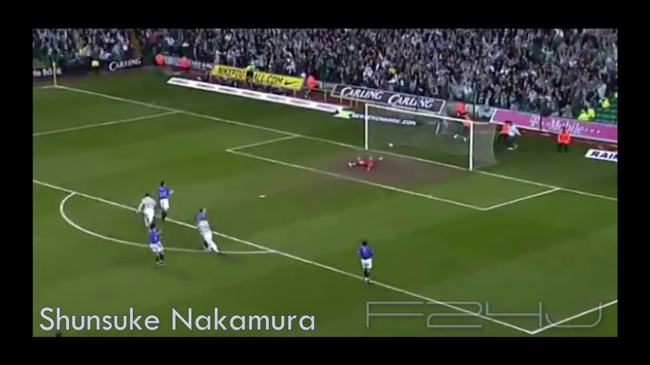 Nakamura's Memorable Goal vs Rangers (2008) ⚽