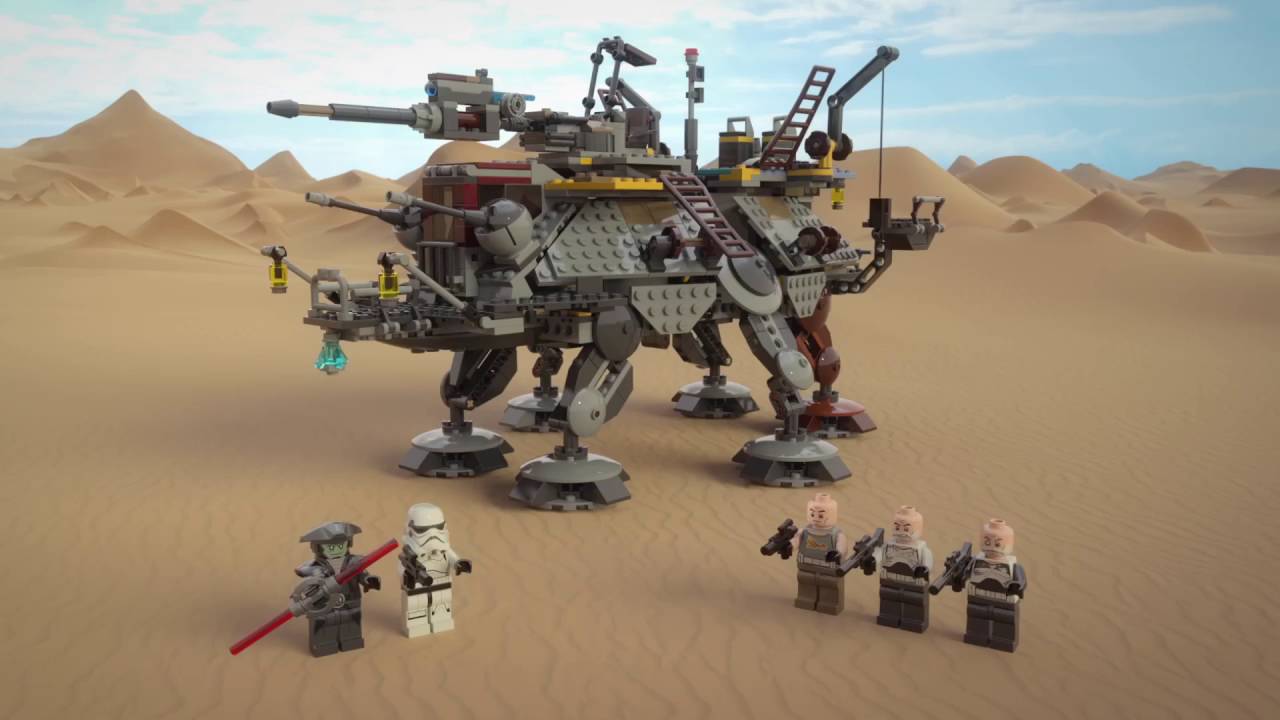 LEGO Star Wars Captain Rex's AT-TE Animation 🚀