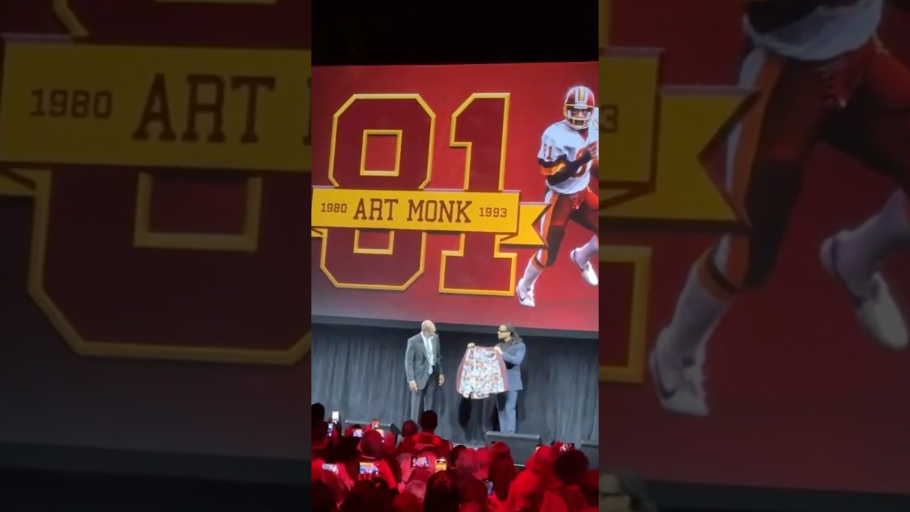 Celebrating Art Monk’s #81Forever Jersey Retirement 🏈