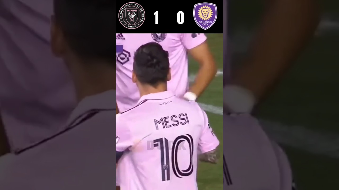 Inter Miami vs Orlando City ⚽ Exciting Match Highlights & Messi’s Performance