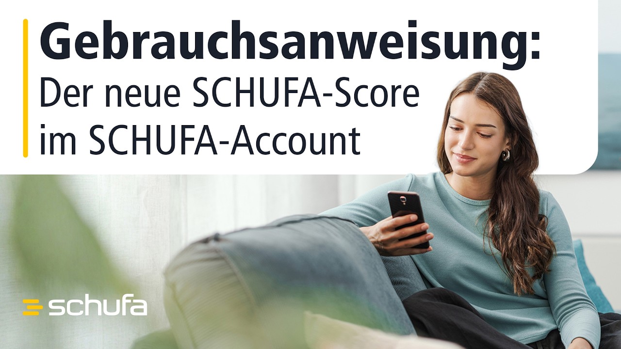 SCHUFA-Score im Account: Anleitung 📊