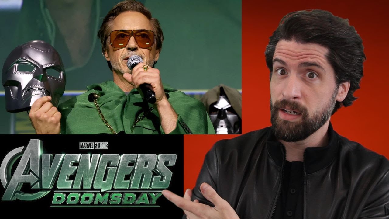 Robert Downey Jr. as Doctor Doom at Comic Con 🎬