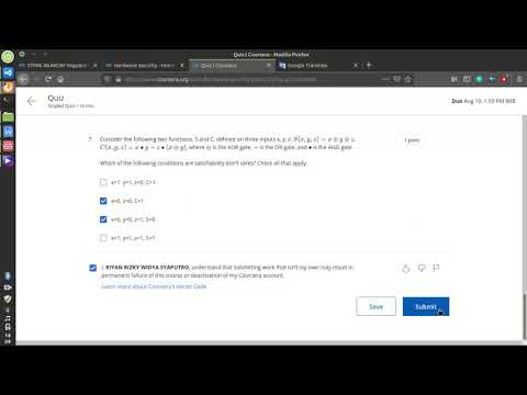 Coursera Hardware Security University Of Maryland Quiz Week 1 Answer