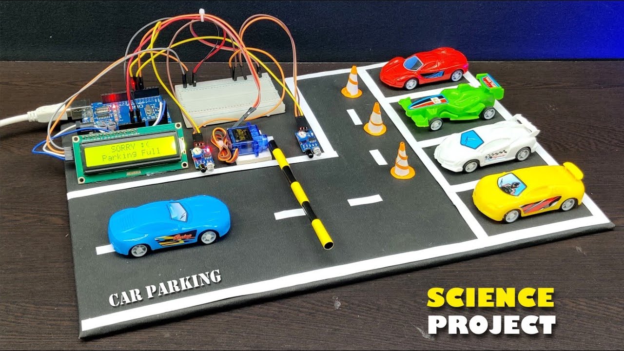 Build an Arduino UNO Automatic Car Parking System 🚗