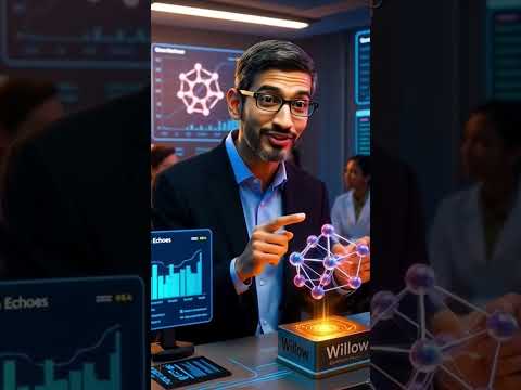 Sundar Pichai Unveils Quantum Echo — The Next Tech Revolution! #shorts #subscribe #trending #viral