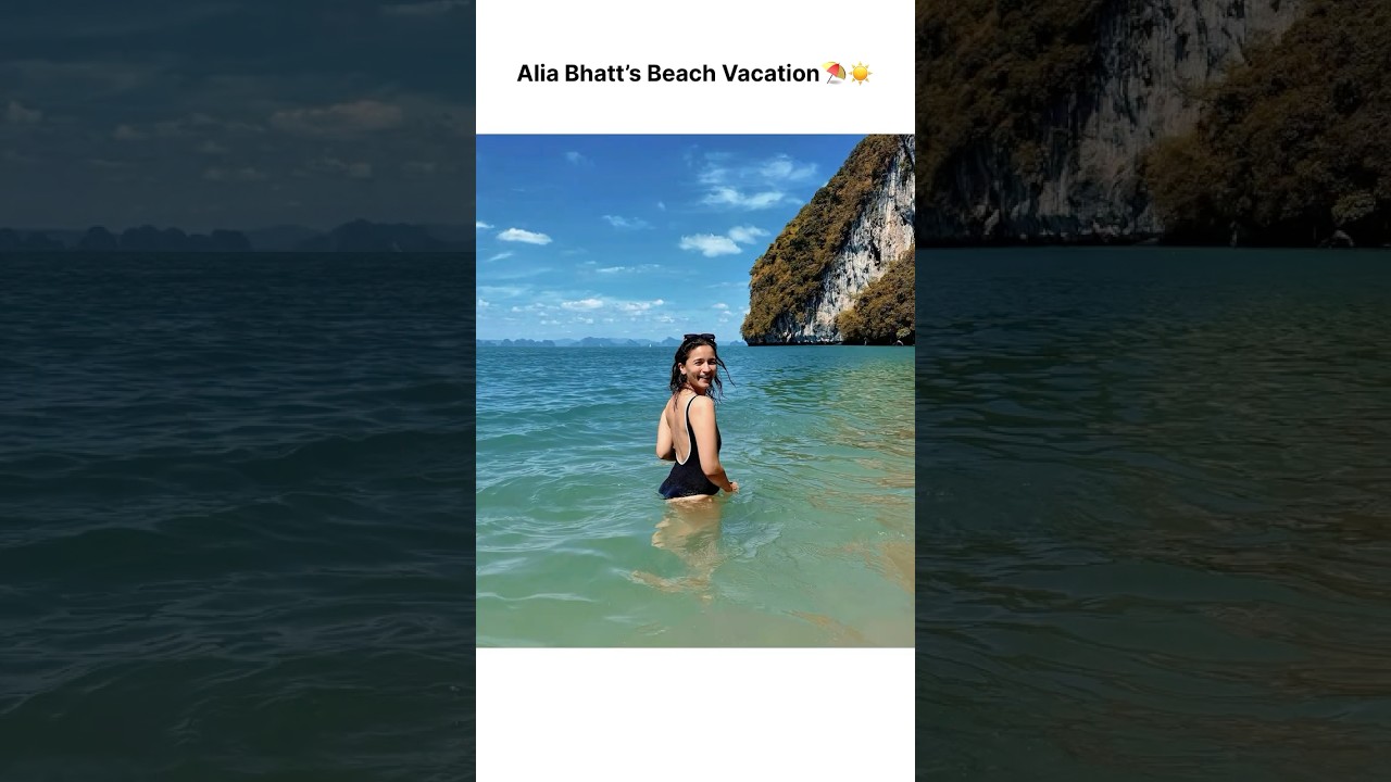 Alia Bhatt’s Beach Diaries 🏖️