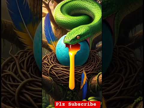 AI snake eat egg. #shortsfeeds #ytshorts #aishorts #ytshorts #activeaijam