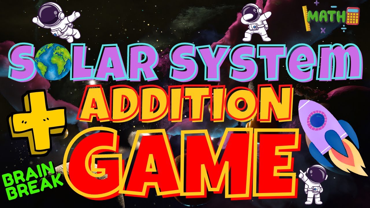 Solar System Math & Movement Game 🌍 | Fun Brain Break for Kids