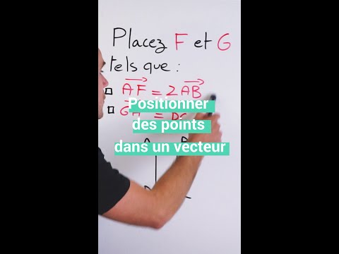 Trouver la position d'un point à partir d'un vecteur