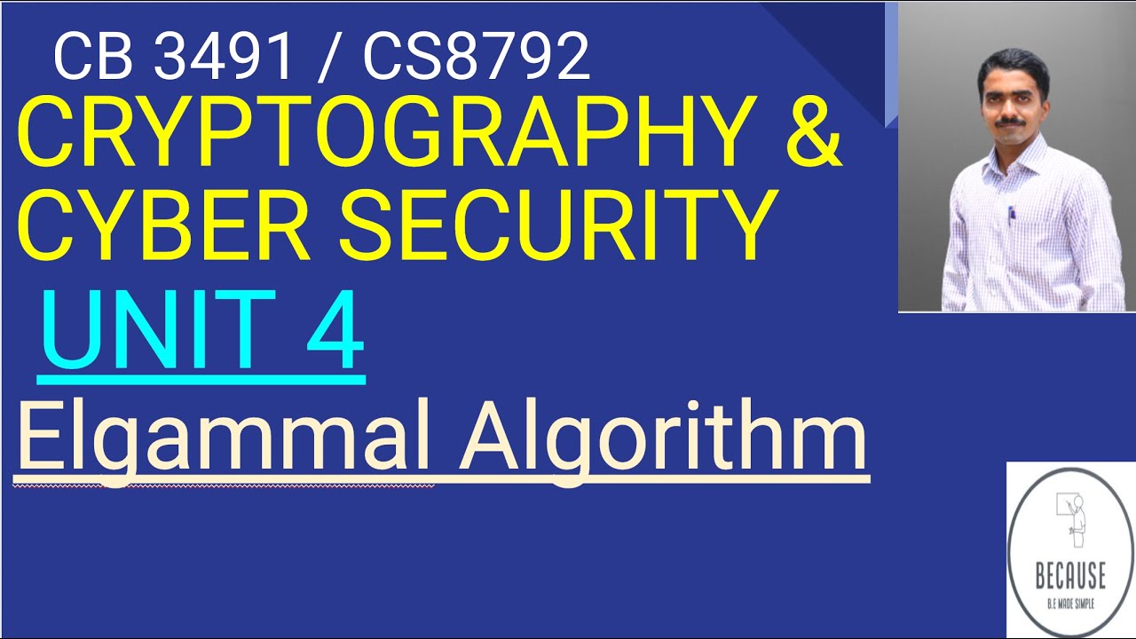 4.12 Elgammal Digital Signature Scheme in Tamil