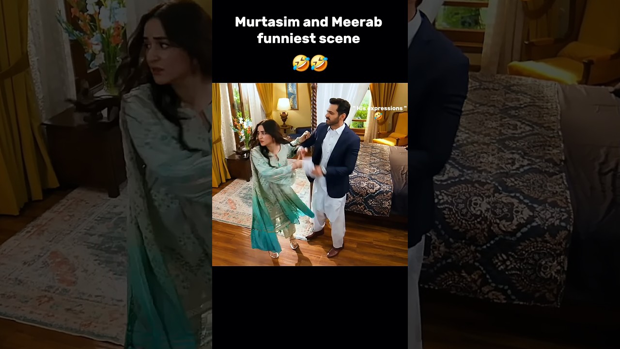 Hilarious Murtasim & Meerab Scene 😂 | Must-Watch Funny Moment! #WahajAli #YumnaZaidi