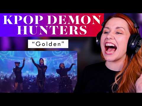 "Golden" Live Performance by KPop Demon Hunters Vocal ANALYSIS