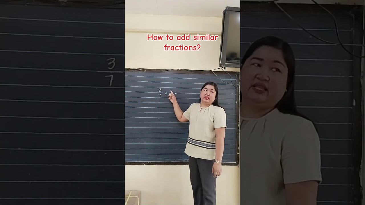 Mastering How to Add Similar Fractions Easily β¨