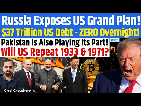 US To Offload $37T Debt in Crypto & Make World Pay! Putin Warns Of Trump's Great Dollar Scam! Kinjal