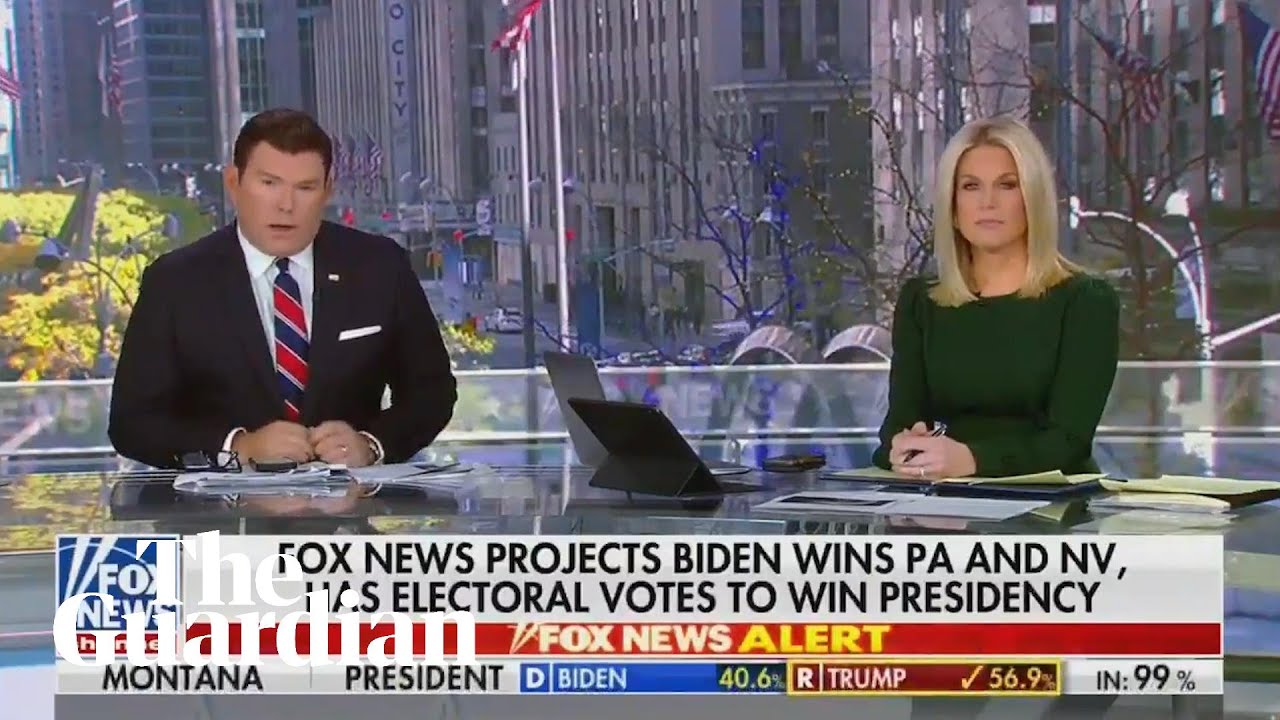 Fox News Projects Biden Wins 2020 Election 🗳️