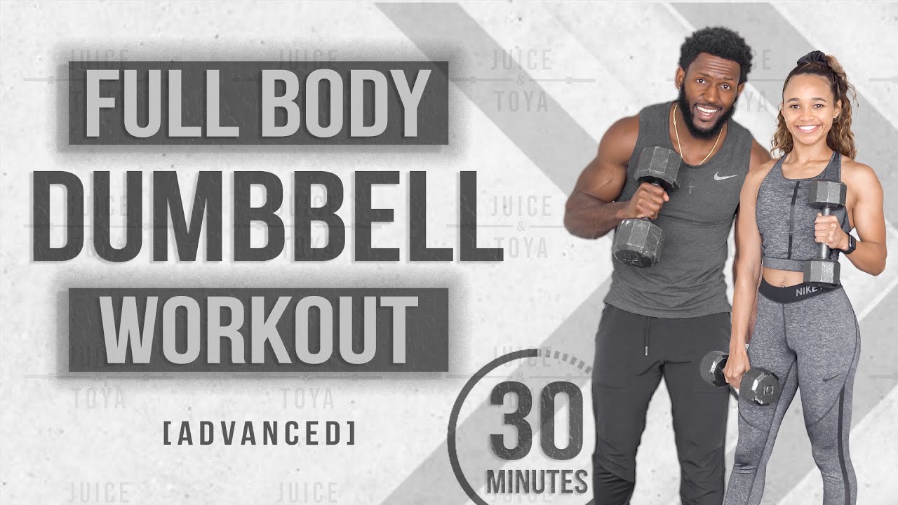 30-Min Full Body Dumbbell Workout πͺ (No Repeats)