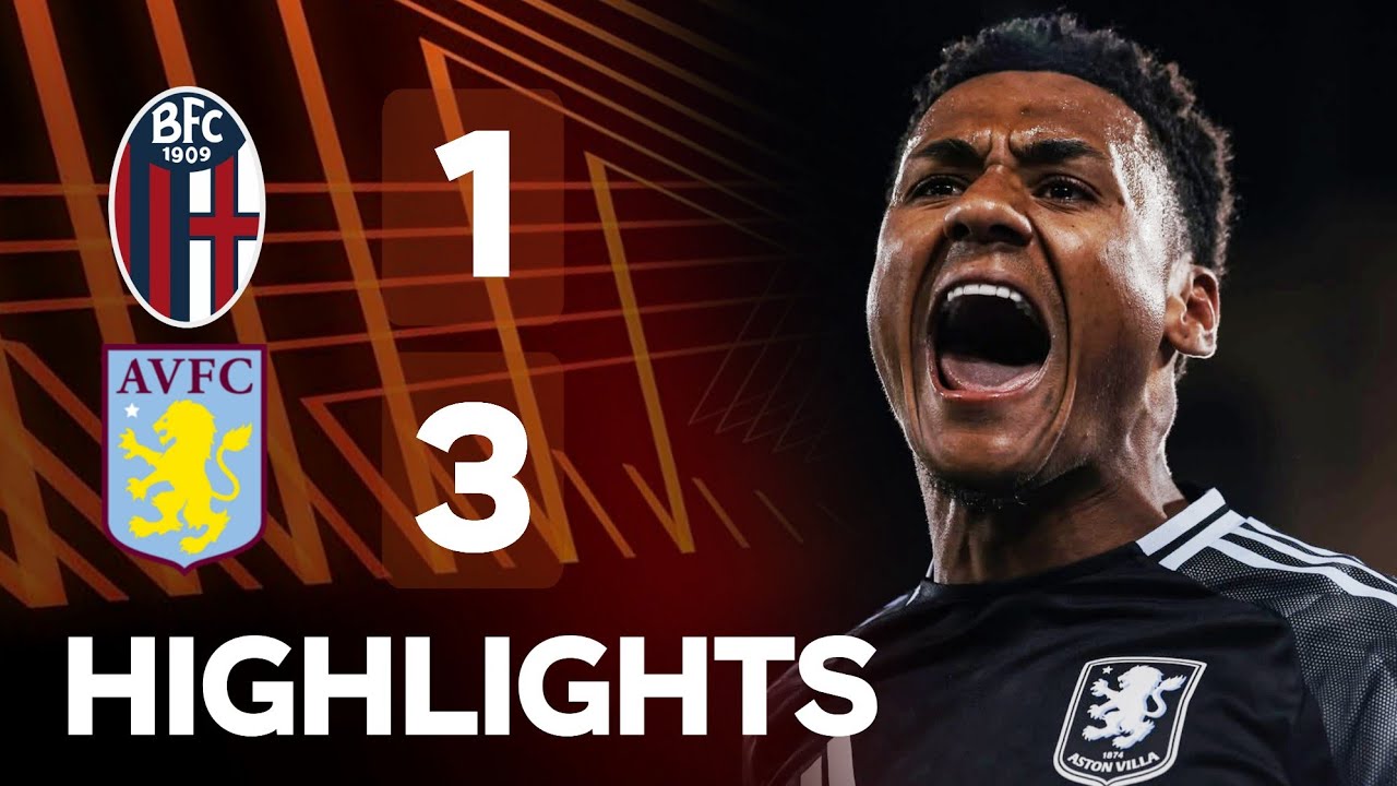 Bologna Beats Aston Villa 3-1 in UEFA Europa League 🇮🇹