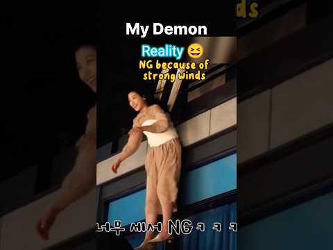 My Demon💜 Shooting 😱 VS Reality 😆 #shorts#kdrama #ytshorts #rinbestdrama✨