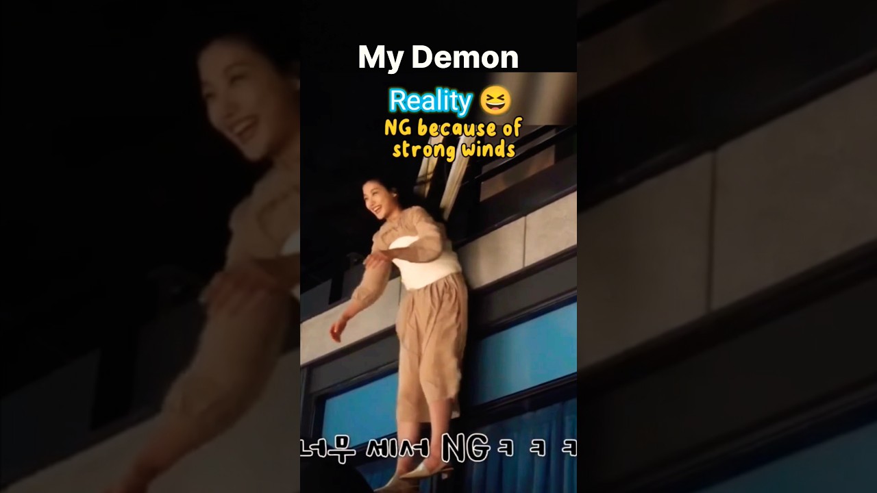 My Demon💜 Shooting vs Reality 😆 #shorts