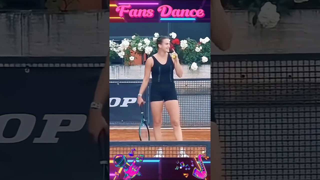 Aryna Sabalenka Shows Off Her Dancing Skills Before Serving 🔥