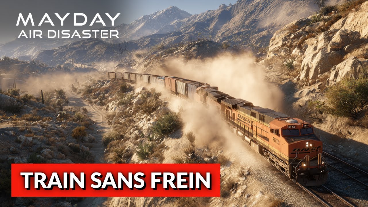 🚨 Train de Marchandise Incontrôlable en 1989 : La Menace sur la Ville du Col de Cahon