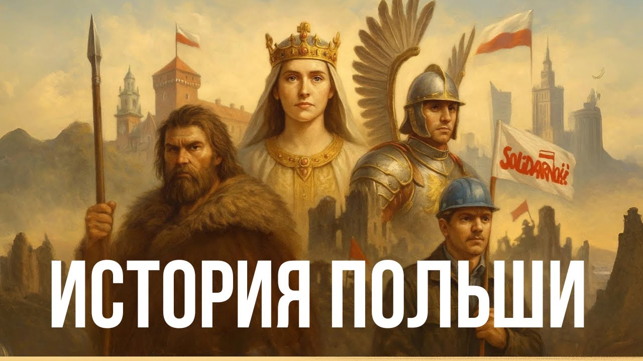 История Польши: От древних язычников до «Солидарности» 🇵🇱