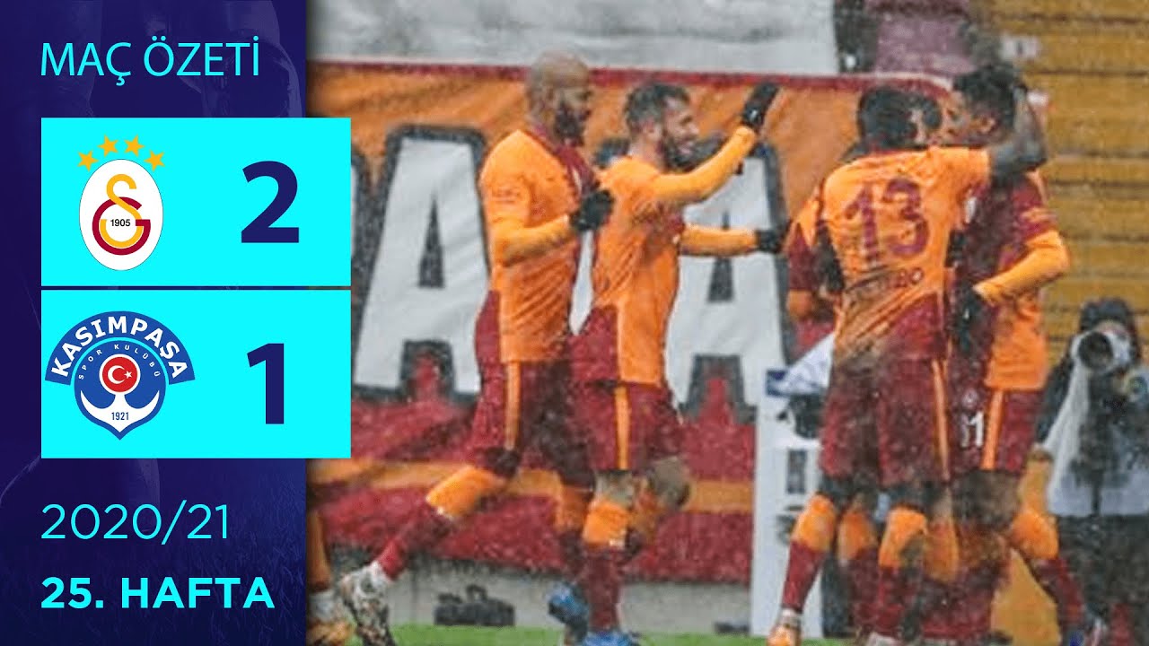 Galatasaray 2-1 Kasımpaşa | 25. Hafta 2020/21