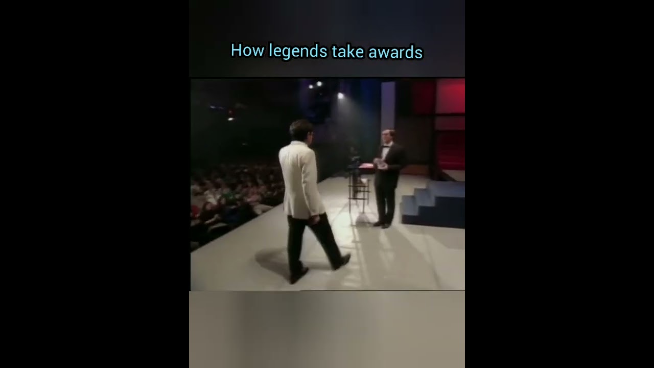 How Legends Win Awards ๐ | #Shorts