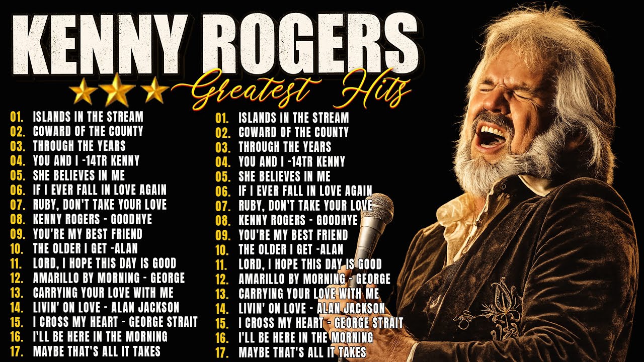 Kenny Rogers Love Songs with Lyrics 🎶