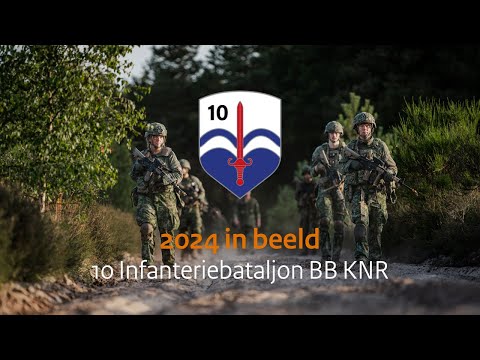 10 Infanteriebataljon Bewaken Beveiligen KNR