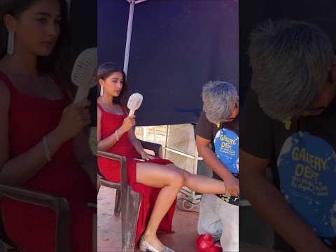 COOLIE - Pooja Hegde as Monica Behind the Scenes | #lokeshkanagaraj #rajinikanth