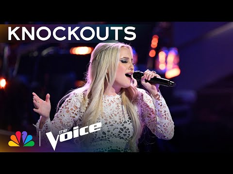 Kayleigh Clark's Yodels Mesmerize the Coaches on LeAnn Rimes' "Blue" | The Voice Knockouts | NBC