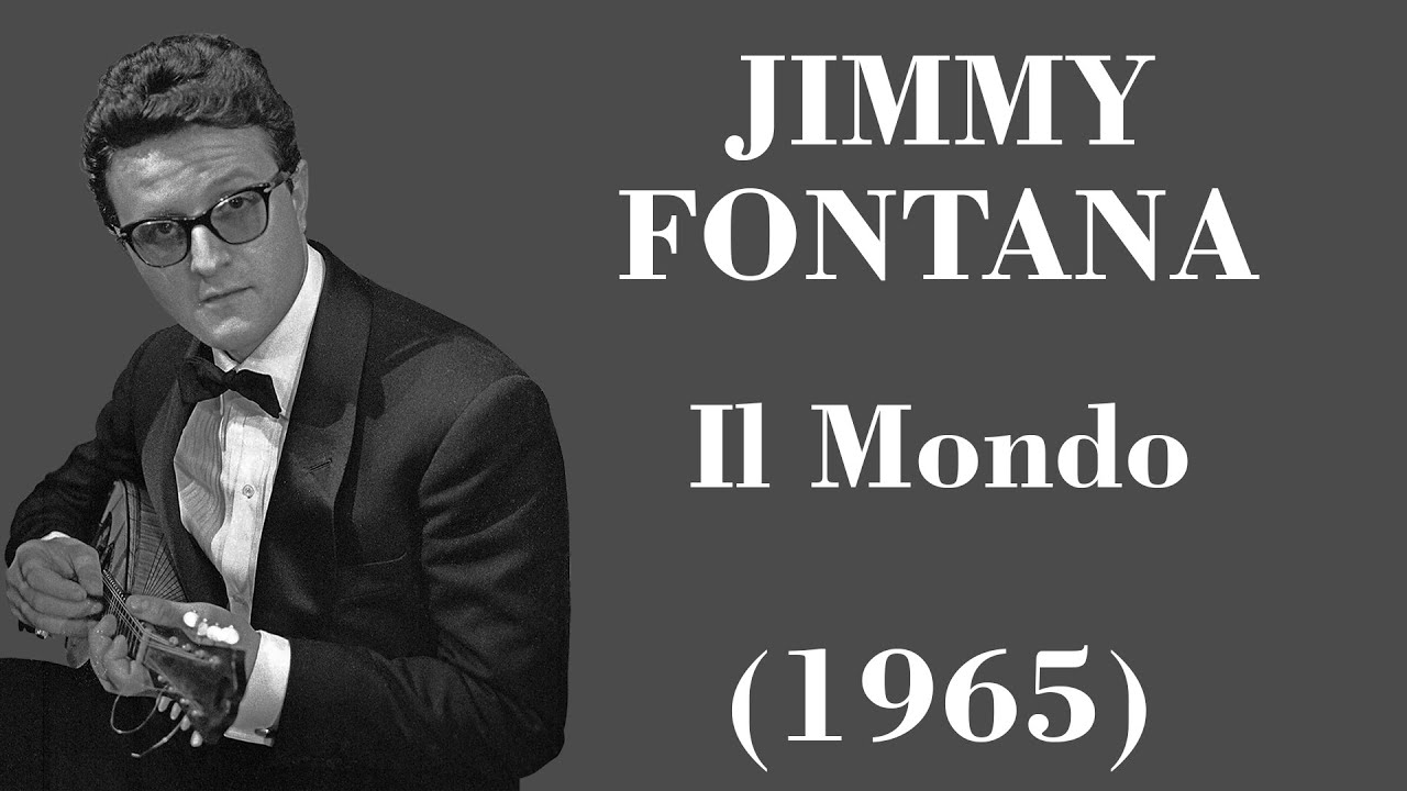 Jimmy Fontana - Il Mondo 🎶 Legendas em PT-BR e IT