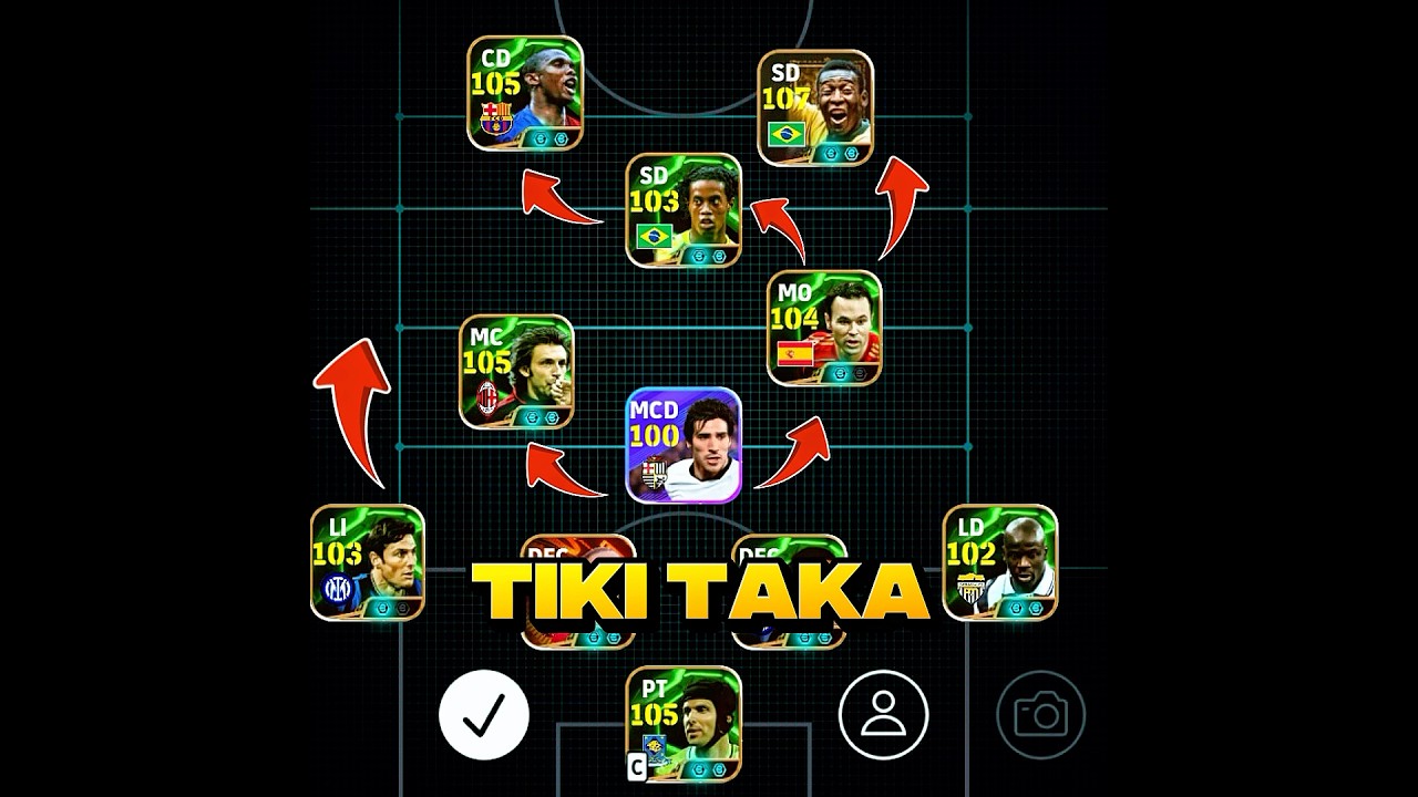 Mejor Formación para Posesión en eFootball 2025 ✅