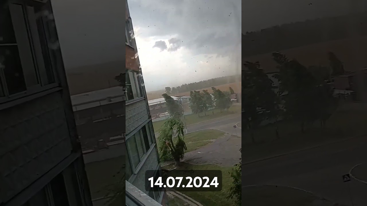 Ураган в Мозыре 14 июля 🌪️