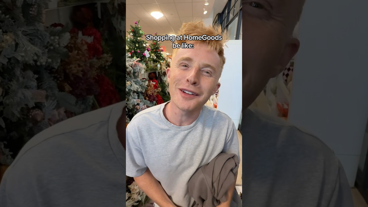 Shopping at HomeGoods 🛍️