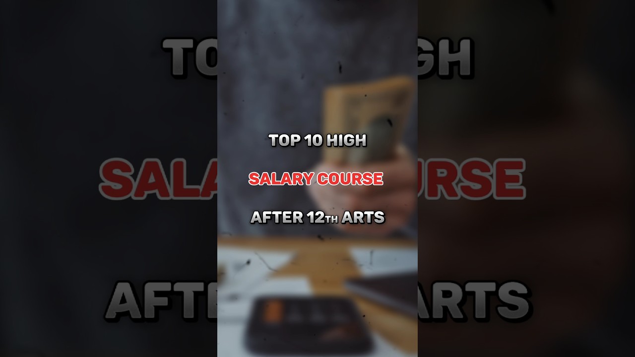 TOP 10 Top 10 High Salary Courses After 12th Arts 💼