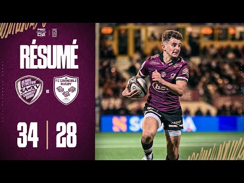 SA XV 34-28 Grenoble : Résumé Épique du Match au Chanzy 🔥