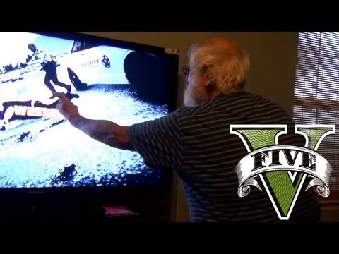 Grandpa's First GTA V Play & Addiction! 🎮
