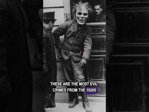 Most Evil Crimes From The 1920s. Part One.