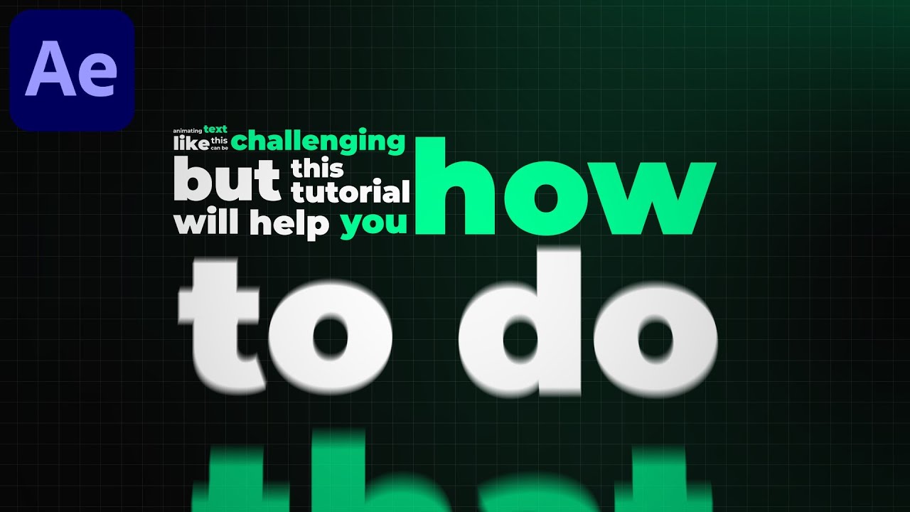 Master Kinetic Typography Animation in After Effects 🎨 | Step-by-Step Motion Graphics Tutorial