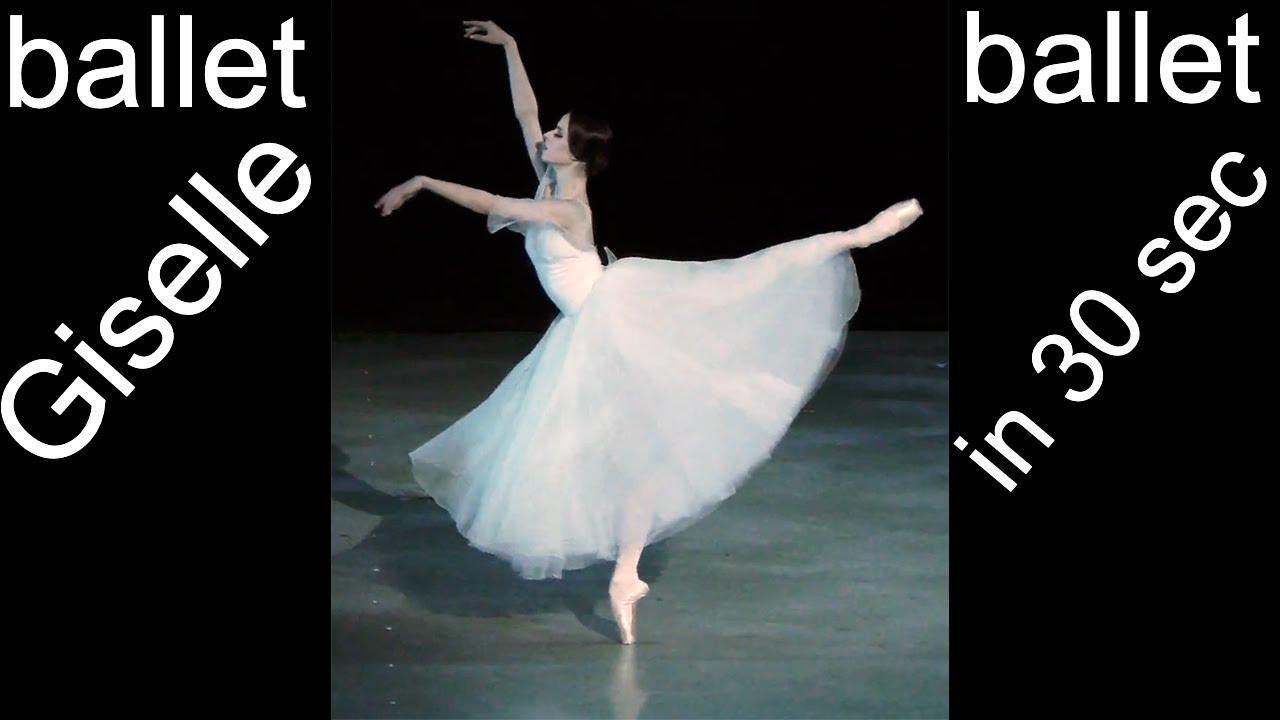Giselle Ballet in 30 Seconds 🎠| Stunning Performance by Maria Khoreva