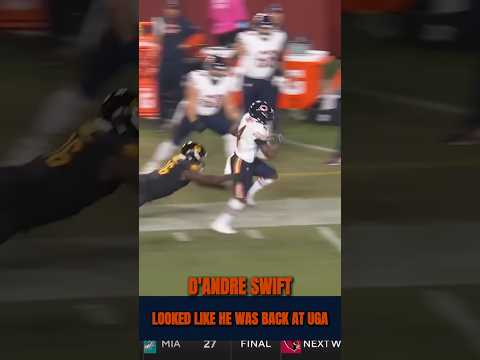 D’Andre Swift Looked Like he was Back at UGA on this Run