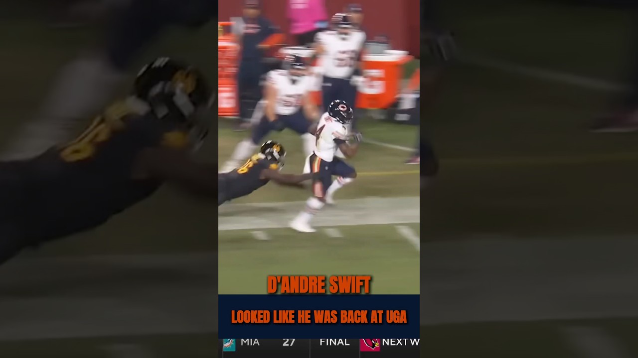 D’Andre Swift's Amazing Run Looks Just Like His UGA Days 🏈