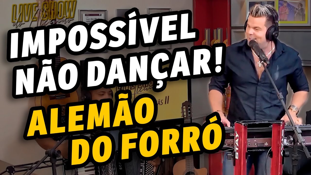 Alemão do Forró toca teclado 🎹 - Live Completa