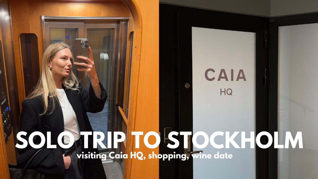 Solo Stockholm Trip: Caia HQ, Shopping & Treats ๐