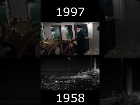 Titanic death of captain Smith🕯 1997 VS 1958