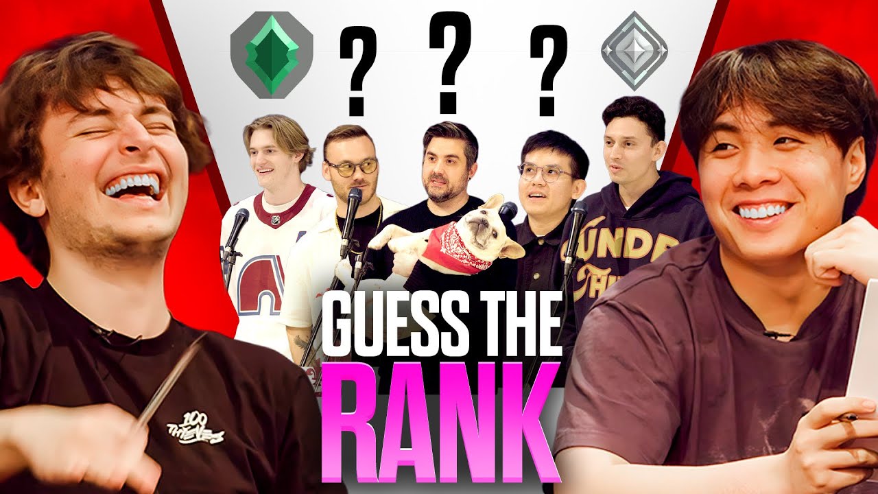 Guess Valorant Ranks: 100 Thieves Pro Edition 🎮