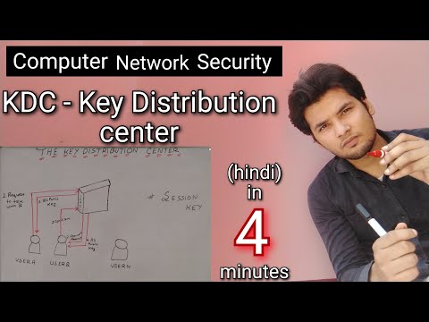 Key Distribution Center (KDC) explained in Hindi || Network security || Kerberos || Akant 360